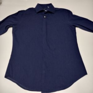 Dan John Mens Long Sleeve Button Down Size 17